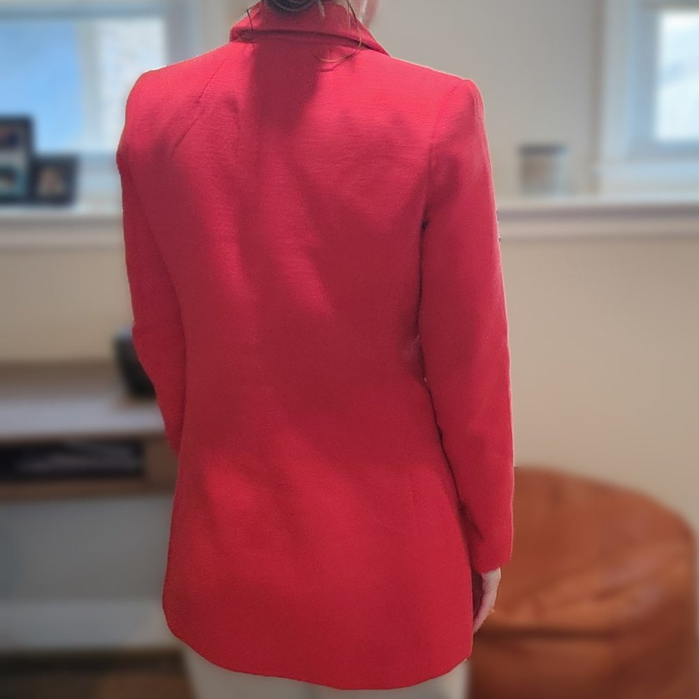 Red Wool Coat - Banana Republic - Picture 7 of 9